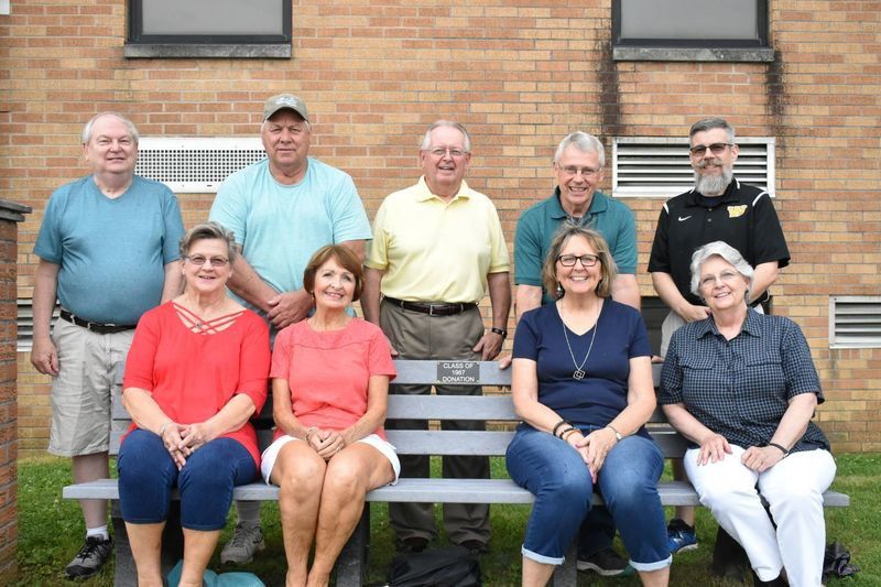 WHS Class of 1967 donates benches